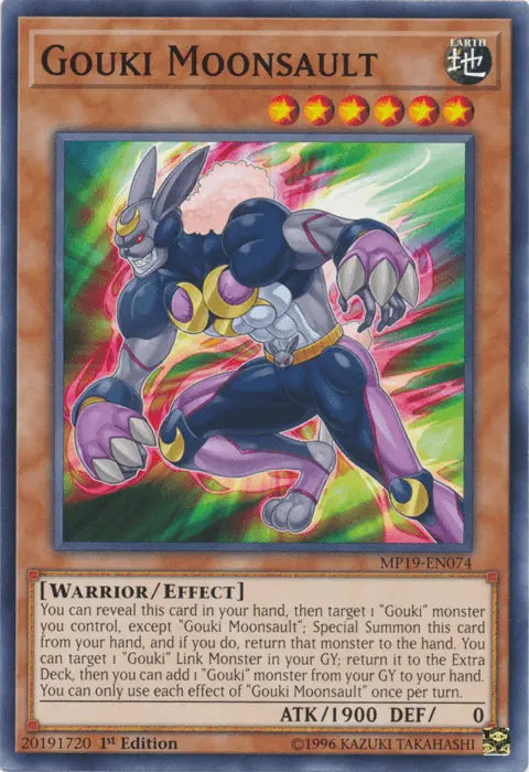 Gouki Moonsault [MP19-EN074] Common - Doe's Cards
