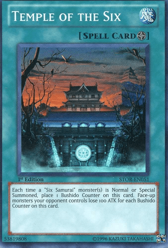 Temple of the Six [STOR-EN051] Super Rare - Doe's Cards