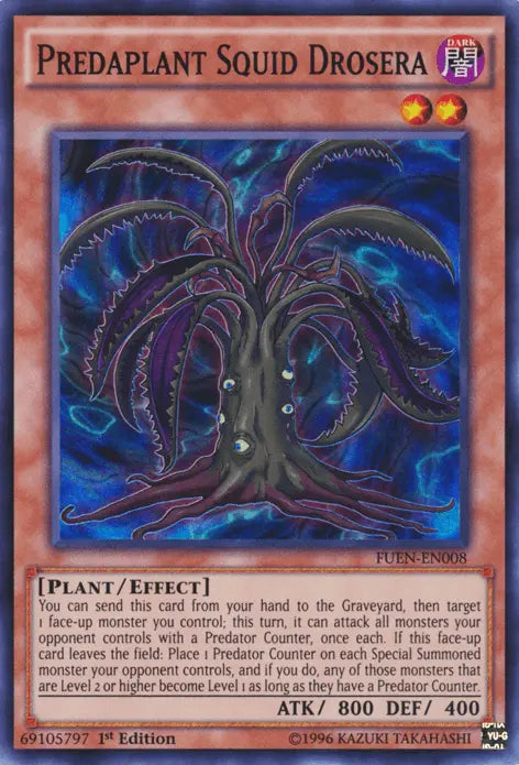Predaplant Squid Drosera [FUEN-EN008] Super Rare - Doe's Cards