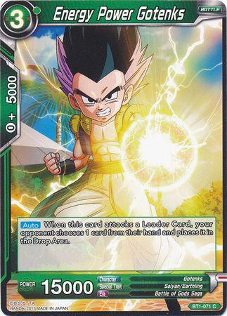 Energy Power Gotenks (BT1-071) [Galactic Battle] - Doe's Cards