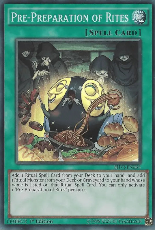 Pre-Preparation of Rites [SHVI-EN065] Super Rare - Doe's Cards