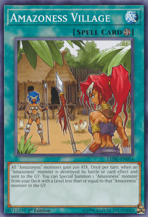 Amazoness Village [LEDU-EN014] Common - Doe's Cards