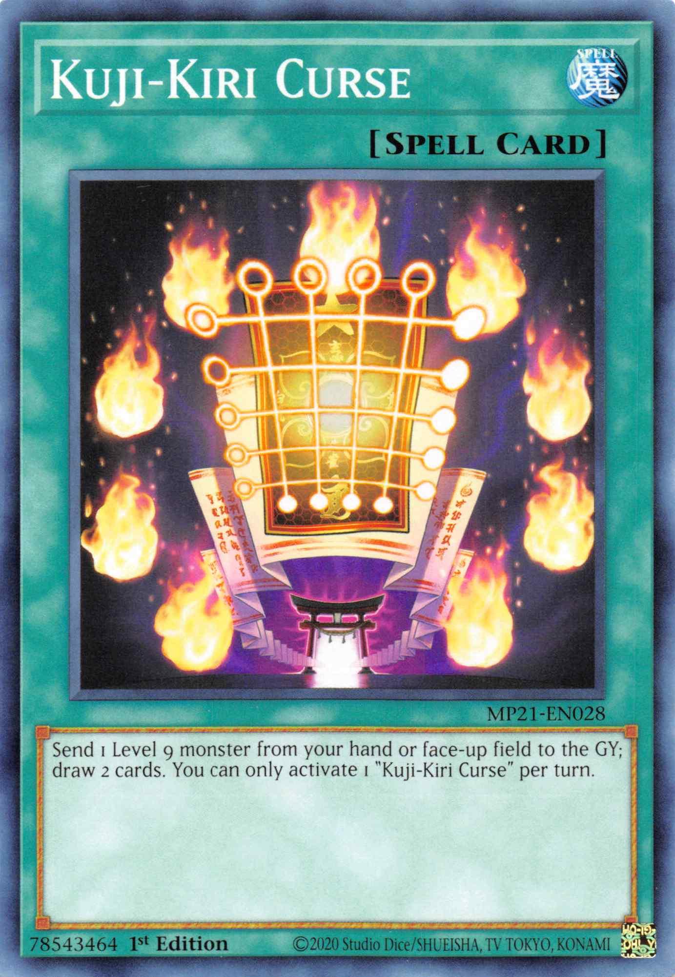 Kuji-Kiri Curse [MP21-EN028] Common - Doe's Cards