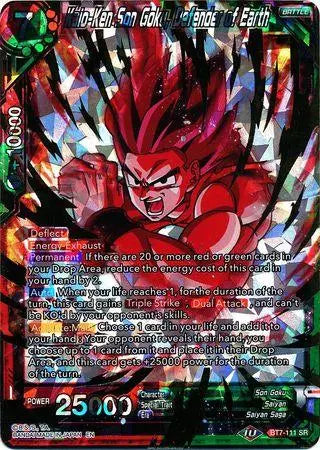 Kaio-Ken Son Goku, Defender of Earth (BT7-111) [Assault of the Saiyans] - Doe's Cards