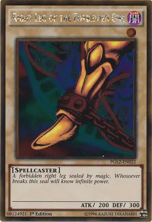 Right Leg of the Forbidden One [PGL2-EN022] Gold Rare - Doe's Cards