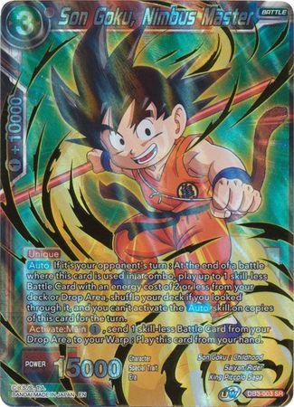 Son Goku, Nimbus Master (DB3-003) [Giant Force] - Doe's Cards