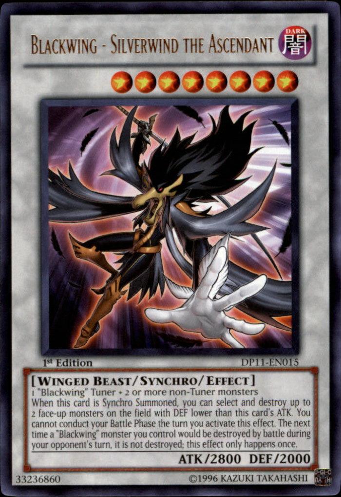 Blackwing - Silverwind the Ascendant [DP11-EN015] Rare - Doe's Cards