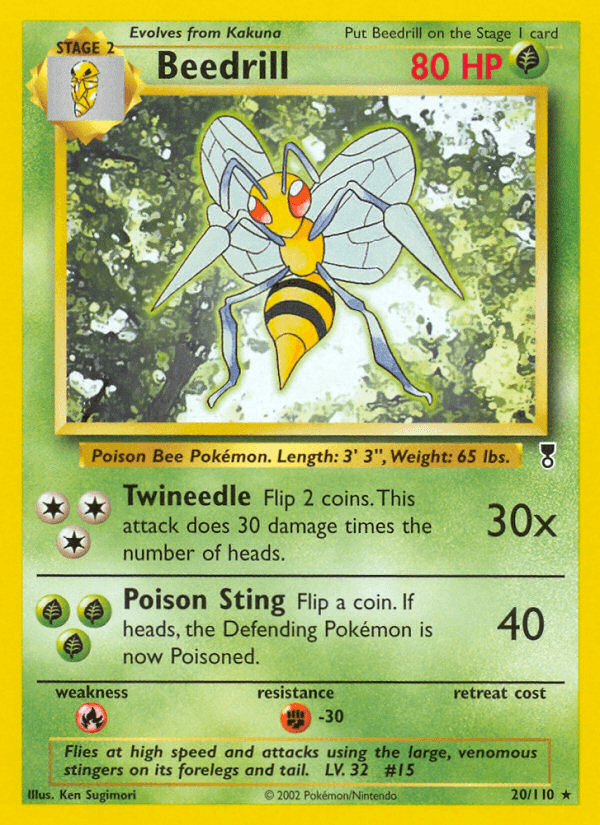 Beedrill (20/110) [Legendary Collection] - Doe's Cards