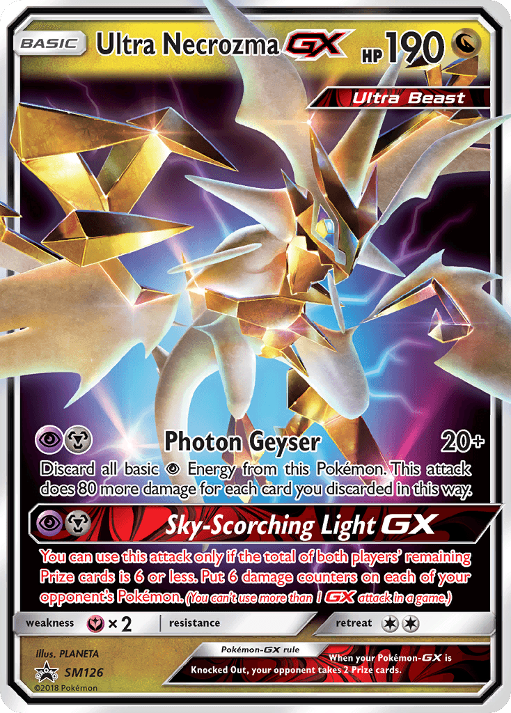 Ultra Necrozma GX (SM126) [Sun & Moon: Black Star Promos] - Doe's Cards