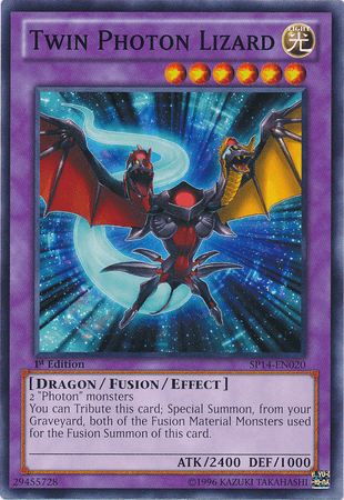 Twin Photon Lizard [SP14-EN020] Common - Doe's Cards