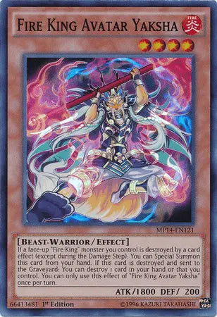 Fire King Avatar Yaksha [MP14-EN121] Super Rare - Doe's Cards