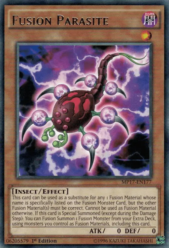 Fusion Parasite [MP17-EN177] Rare - Doe's Cards