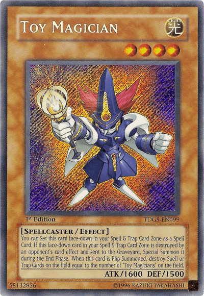 Toy Magician [TDGS-EN099] Secret Rare - Doe's Cards