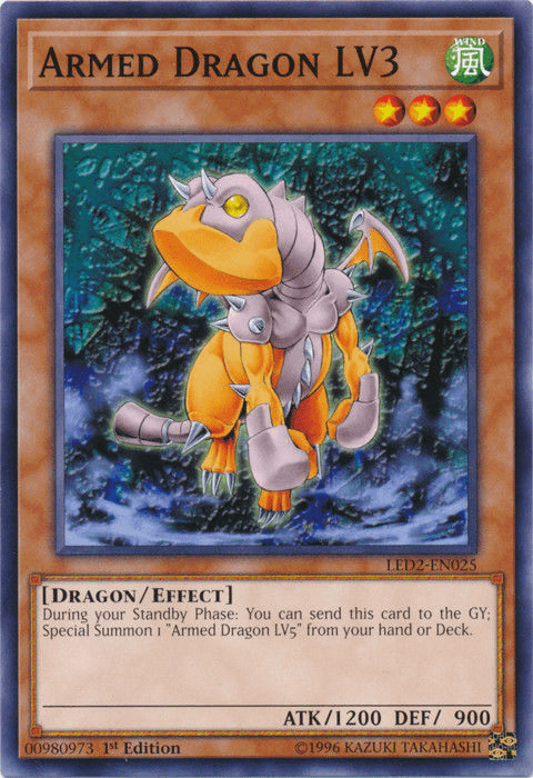 Armed Dragon LV3 [LED2-EN025] Common - Doe's Cards