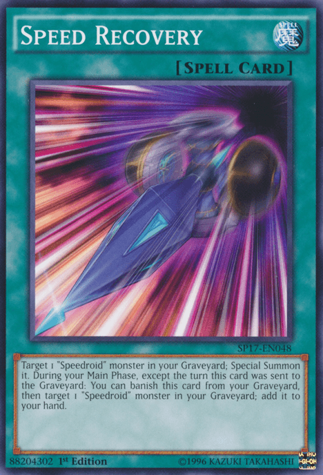 Speed Recovery [SP17-EN048] Starfoil Rare - Doe's Cards