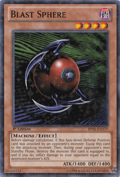 Blast Sphere [BP01-EN175] Starfoil Rare - Doe's Cards