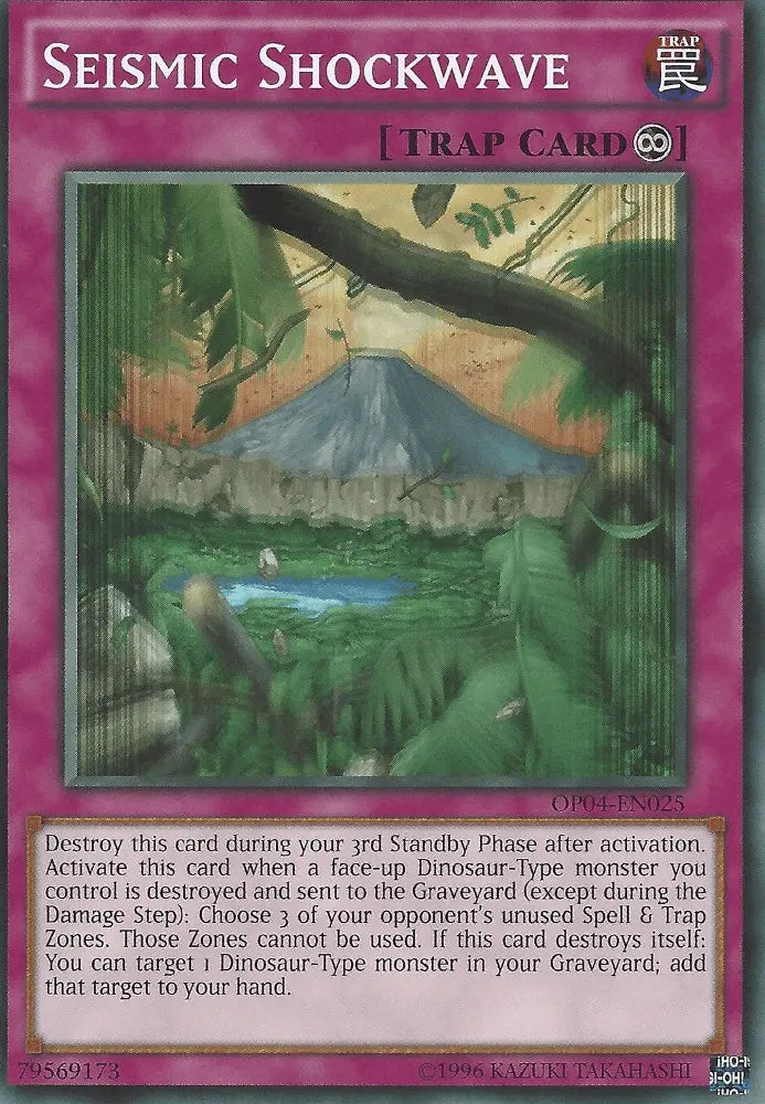 Seismic Shockwave [OP04-EN025] Common - Doe's Cards