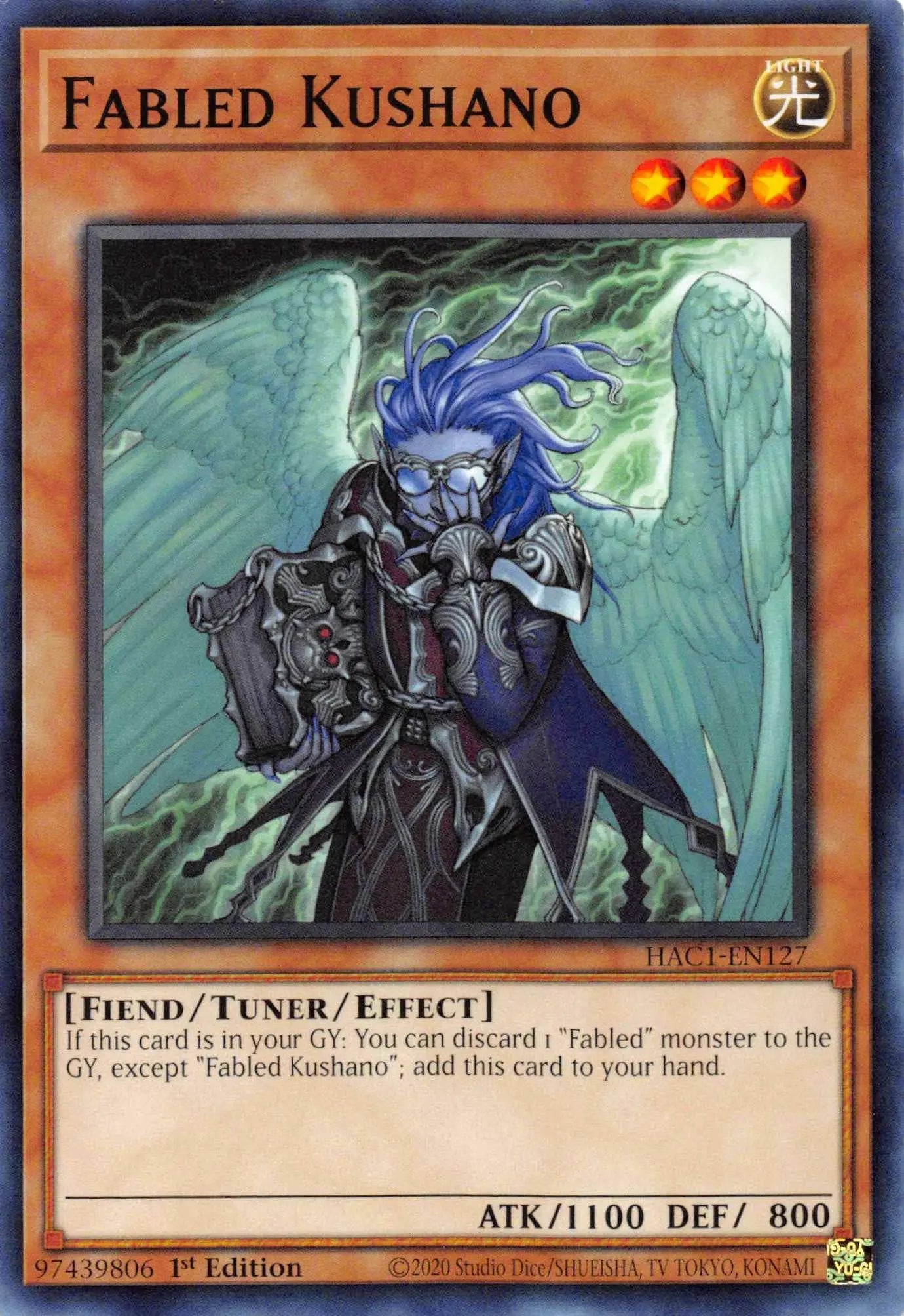 Fabled Kushano [HAC1-EN127] Common - Doe's Cards