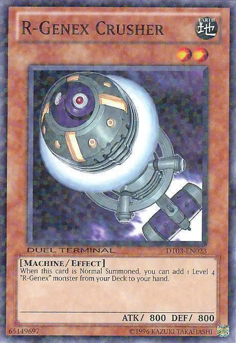 R-Genex Crusher [DT03-EN023] Common - Doe's Cards