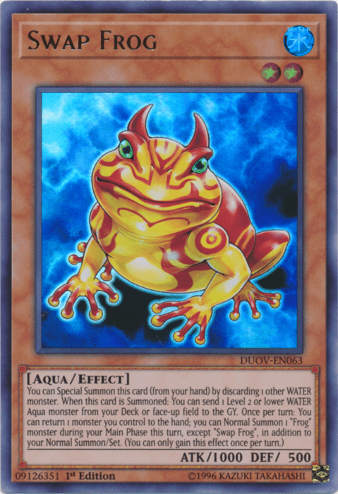 Swap Frog [DUOV-EN063] Ultra Rare - Doe's Cards