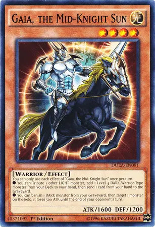 Gaia, the Mid-Knight Sun [DUEA-EN091] Common - Doe's Cards