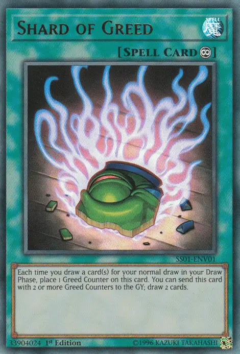 Shard of Greed [SS01-ENV01] Ultra Rare - Doe's Cards