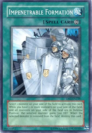 Impenetrable Formation [DR3-EN228] Common - Doe's Cards
