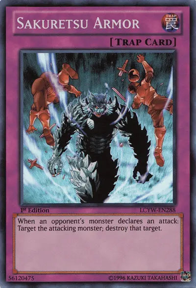Sakuretsu Armor [LCYW-EN288] Super Rare - Doe's Cards