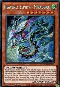 Heavenly Zephyr - Miradora [BLVO-EN029] Secret Rare - Doe's Cards