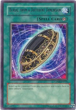 Burial from a Different Dimension [CP08-EN010] Rare - Doe's Cards