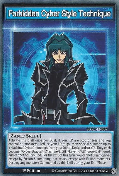 Forbidden Cyber Style Technique [SGX1-ENS07] Common - Doe's Cards