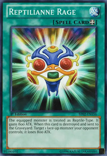 Reptilianne Rage [BP02-EN156] Common - Doe's Cards