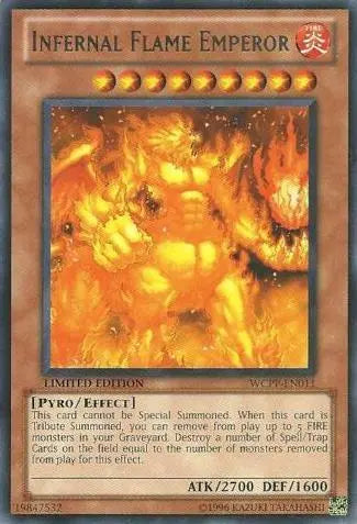 Infernal Flame Emperor [WCPP-EN011] Rare - Doe's Cards