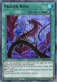 Frozen Rose (Green) [LDS2-EN119] Ultra Rare - Doe's Cards