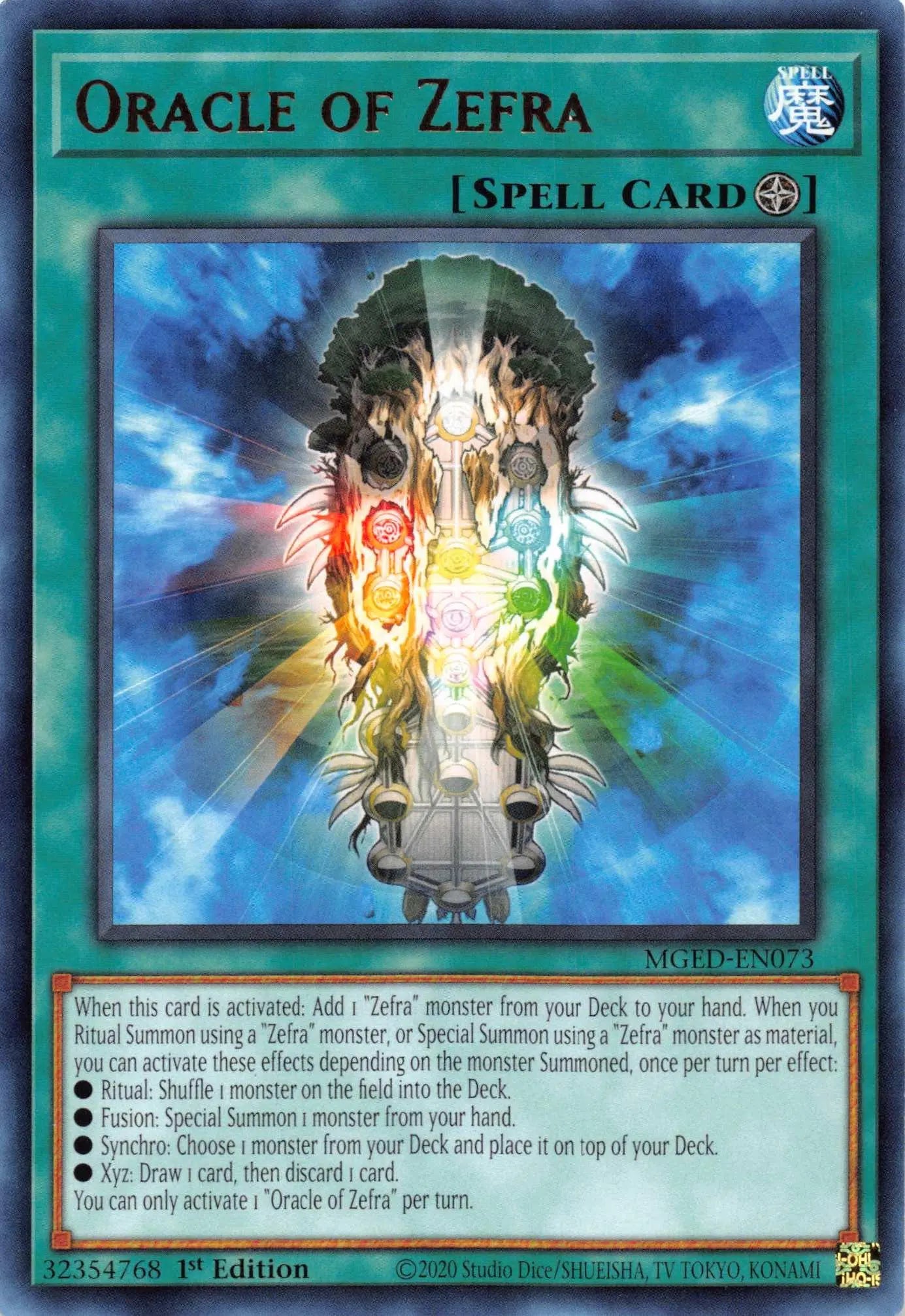 Oracle of Zefra [MGED-EN073] Rare - Doe's Cards