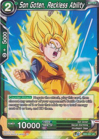 Son Goten, Reckless Ability (DB3-057) [Giant Force] - Doe's Cards