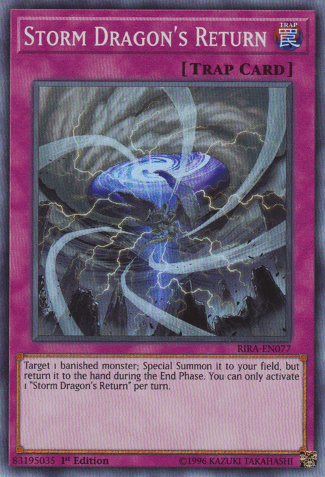 Storm Dragon's Return [RIRA-EN077] Super Rare - Doe's Cards