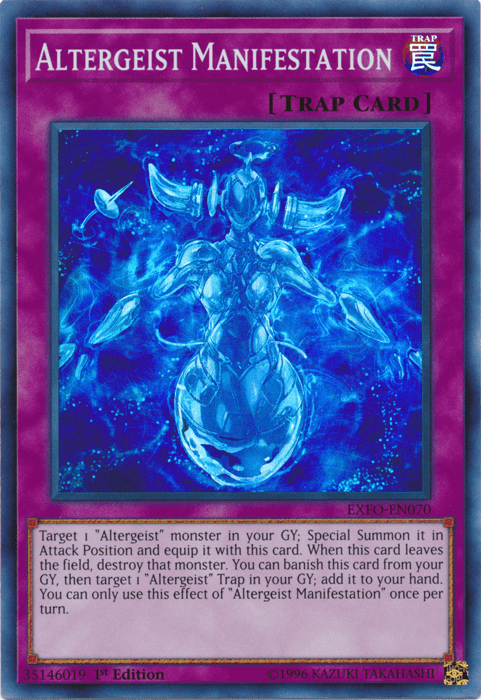 Altergeist Manifestation [EXFO-EN070] Super Rare - Doe's Cards