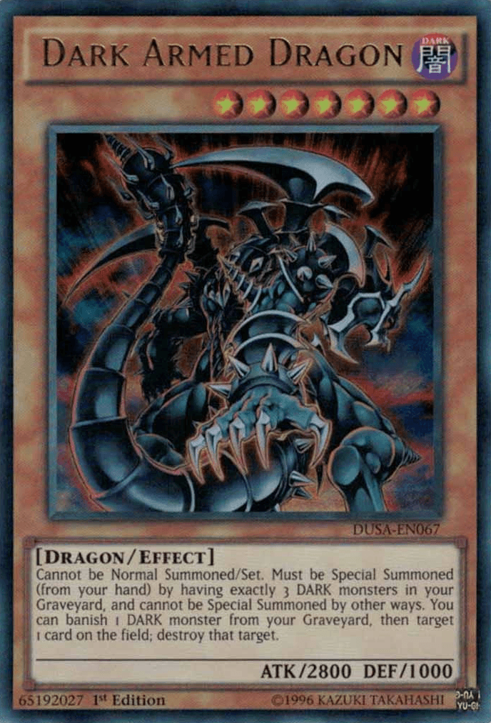 Dark Armed Dragon [DUSA-EN067] Ultra Rare - Doe's Cards