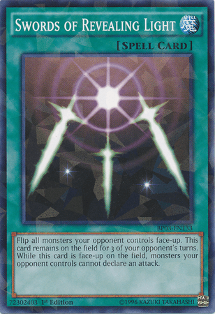 Swords of Revealing Light [BP03-EN133] Shatterfoil Rare - Doe's Cards