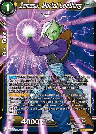 Zamasu, Mortal Loathing (BT16-091) [Realm of the Gods] - Doe's Cards