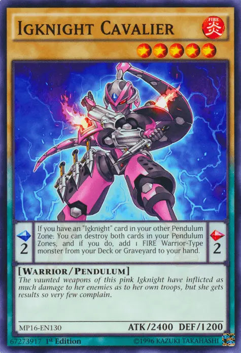 Igknight Cavalier [MP16-EN130] Common - Doe's Cards