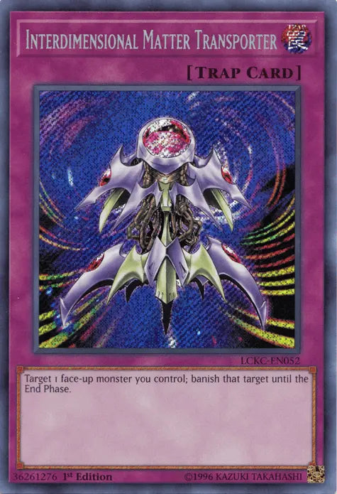 Interdimensional Matter Transporter [LCKC-EN052] Secret Rare - Doe's Cards