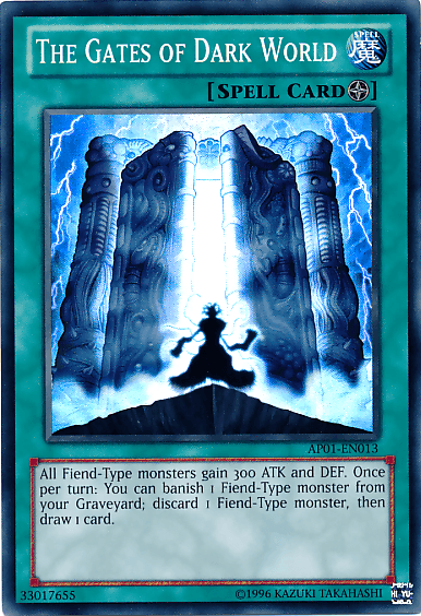 The Gates of Dark World [AP01-EN013] Super Rare - Doe's Cards