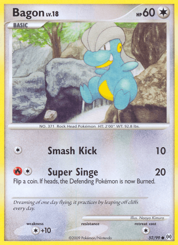 Bagon (52/99) [Platinum: Arceus] - Doe's Cards