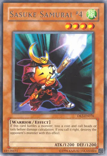 Sasuke Samurai #4 [DR3-EN076] Rare - Doe's Cards