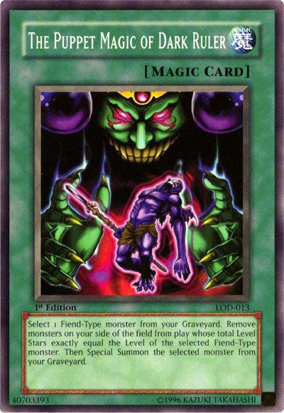 The Puppet Magic of Dark Ruler [LOD-013] Common - Doe's Cards