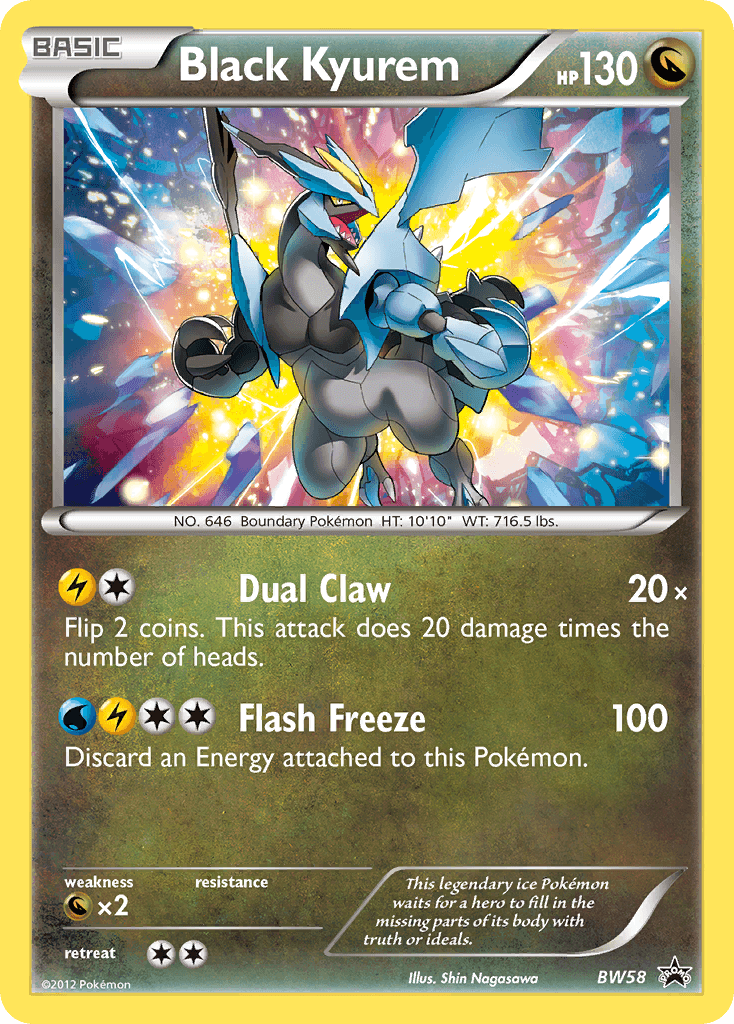 Black Kyurem (BW58) [Black & White: Black Star Promos] - Doe's Cards
