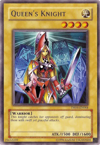 Queen's Knight [DR04-EN064] Rare - Doe's Cards