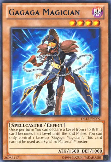 Gagaga Magician (Blue) [DL15-EN009] Rare - Doe's Cards